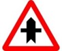Intersección con prioridad